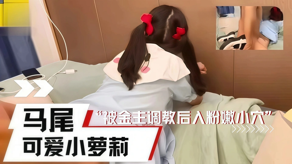双马尾可爱小萝莉被金主调教后入粉嫩小穴萝莉白虎学生自慰